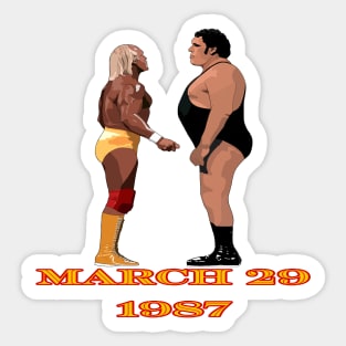 Terry Mania vs Andre Sticker